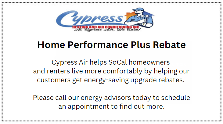 home performance plus rebate